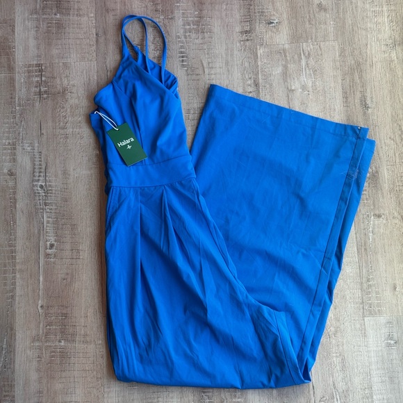 HALARA Vibrant Blue Jumpsuit NWT - Picture 2 of 7